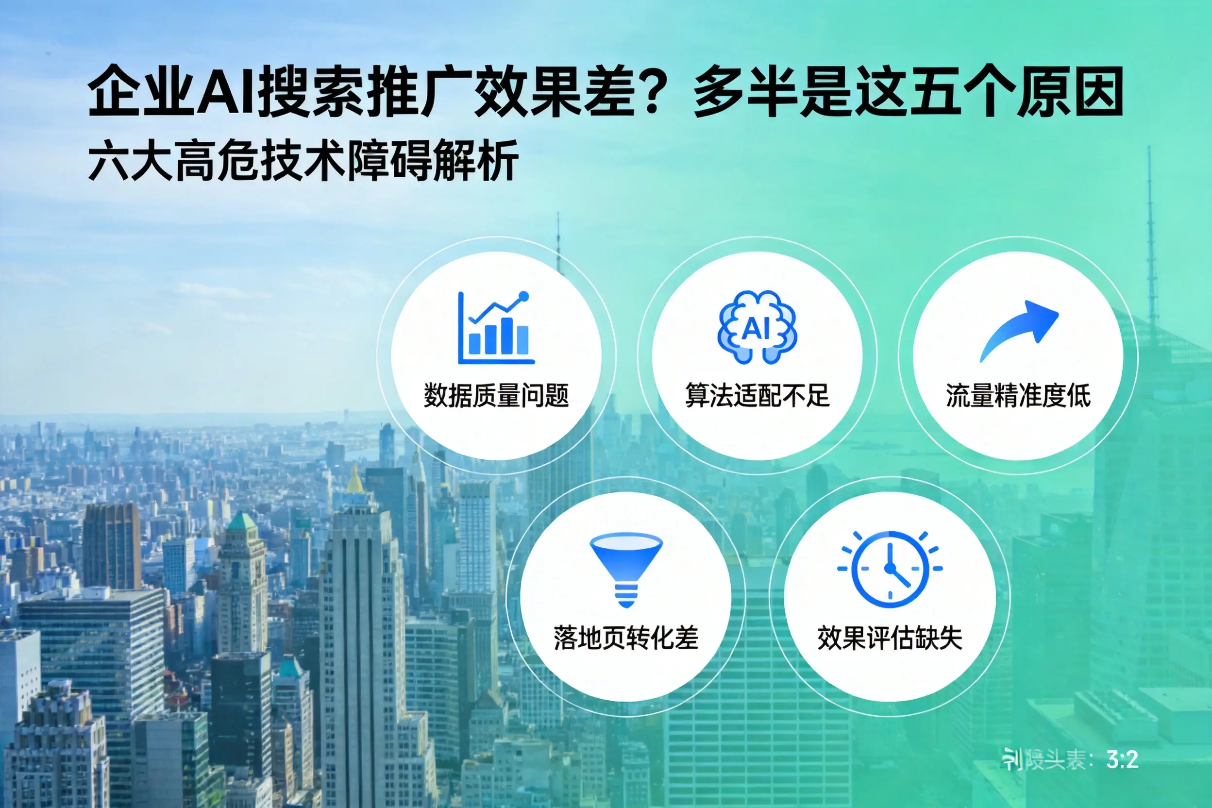 东西湖企业AI搜索推广效果差?多半是这五个原因